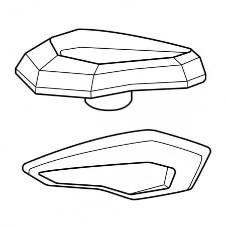 Slider Droit Givi Vert
