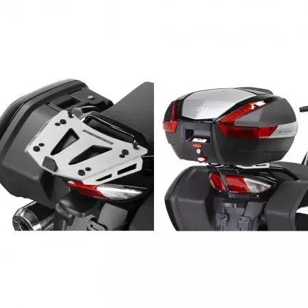 Support Top Case + Platine Alu Givi Yamaha FJR 1300 - SRA2109 - Support et kit fixation GIVI