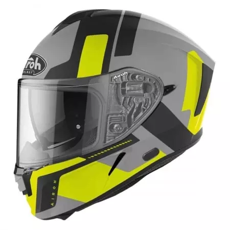 Casque Airoh Spark Shogun Gris Jaune Mat
