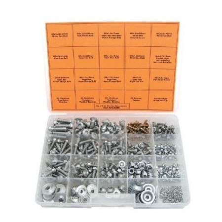 Coffret de vis Bolt type europe 336 pièces - Outillages et accessoires BOLT