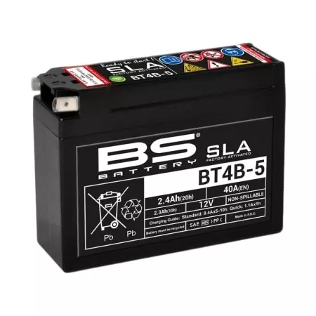 Batterie BS Battery BT4B-5 12V 2.4Ah - Prête À L'emploi