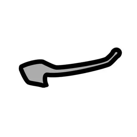 Levier D'embrayage V Parts Type Origine Aluminium Poli Honda 1800 Gold Wir - Poste de pilotage V PARTS