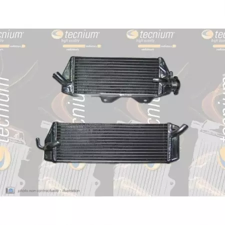Radiateur Oversize Gauche Tecnium Honda crf450r - Moteur TECNIUM