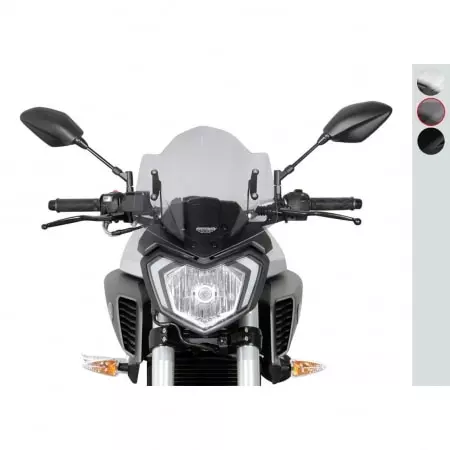 Bulle MRA Racing Fumé Yamaha MT-125 - Carénage et protection MRA