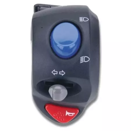 Commodo Domino Électrique Gauche Noir Universel Alu