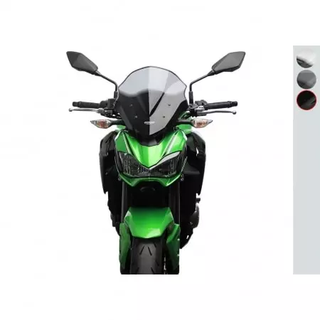 Bulle MRA Racing Noir Kawasaki Z900 - Carénage et protection MRA