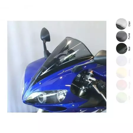 Bulle MRA Racing Noir Yamaha YZF-R1 5443041 - Carénage et protection MRA