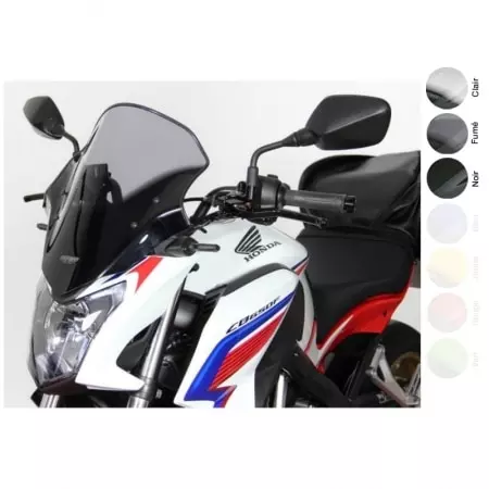 Bulle MRA Tourisme Noir Honda CB650F - Carénage et protection MRA