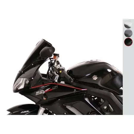 Bulle MRA Racing Noir Suzuki SV650S/SV1000S