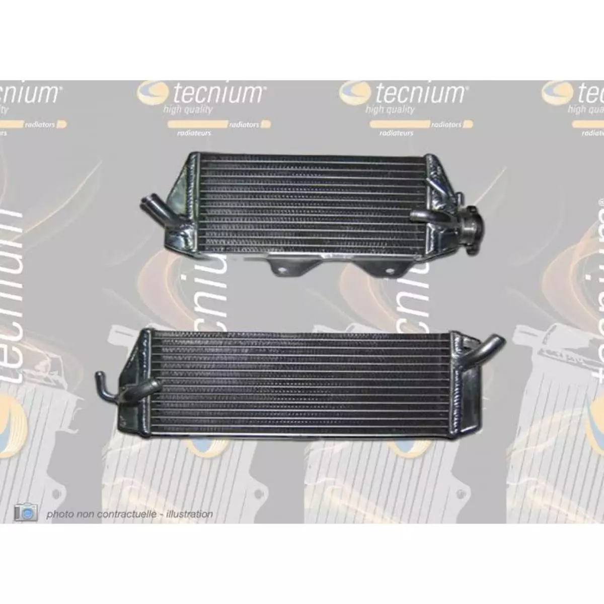 Radiateur Oversize Gauche Tecnium Yamaha yz125