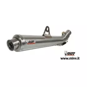 Silencieux MIVV X-Cone inox brossé Pour Honda CB600F Hornet MVH020LC3