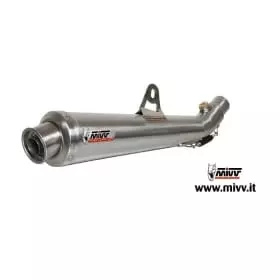 Silencieux MIVV X-Cone inox brossé Pour Honda CB600F Hornet MVH018LC3