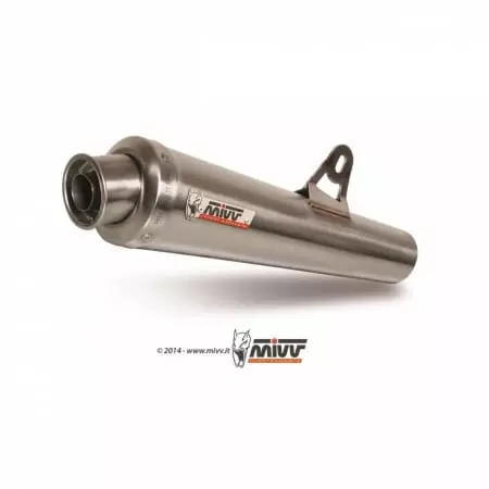 Silencieux MIVV X-Cone inox brossé Pour Kawasaki