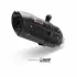 Silencieux MIVV Suono inox brossé noir/casquette carbone Pour Suzuki GSX-R600/GSX-R750 MVS032L9
