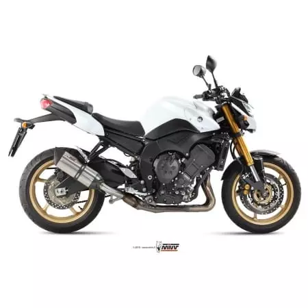 Silencieux MIVV Suono inox/casquette carbone Pour Yamaha FZ8/Fazer 8 - Echappement moto MIVV