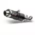 Silencieux MIVV GP inox brossé noir Pour Kawasaki ZX-6R 636/ZX-6RR