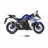 Silencieux MIVV GP inox noir/casquette inox Pour Yamaha YZF R3