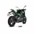 Silencieux MIVV Suono inox noir/casquette carbone Pour Kawasaki Z900
