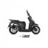 Silencieux MIVV Mover Inox Noir/Casquette ABS Noir Honda SH300