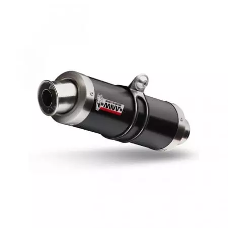 Silencieux MIVV GP inox noir/casquette inox Pour Kawasaki z1000sx