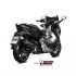 Silencieux MIVV Mover Inox Noir/Casquette ABS Noir Honda Forza 300
