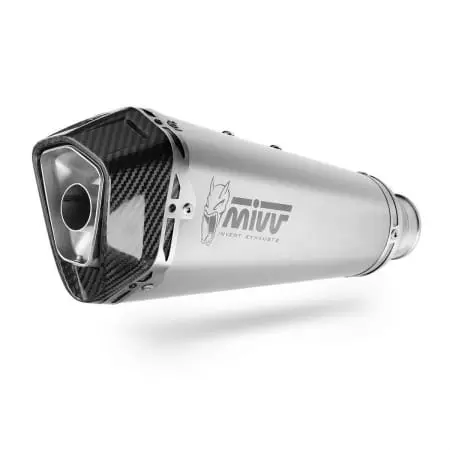 Silencieux MIVV delta race inox/casquette carbone Pour BMW f850gs - Echappement moto MIVV