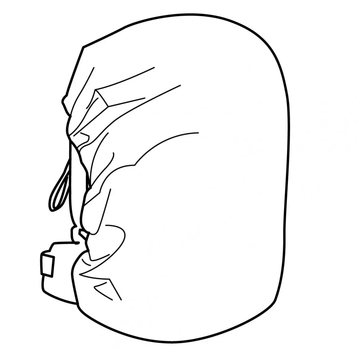 Housse De Pluie Sac À Dos Bagster T1 Venom / Lumii / Modulo Trak / Player / Moovi