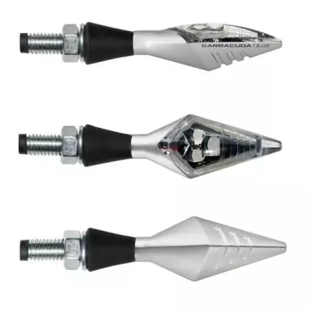 Clignotants Barracuda X-Led B-Lux Argent - Électricité BARRACUDA