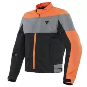 Blouson Dainese Elettrica Air Tex Noir Orange Gris