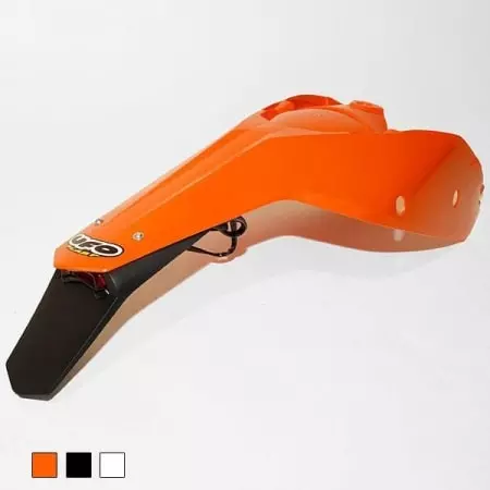 Garde-Boue Arrière Et Plaques Latérales UFO Orange KTM EXC/EXC-F - Carénage et protection UFO
