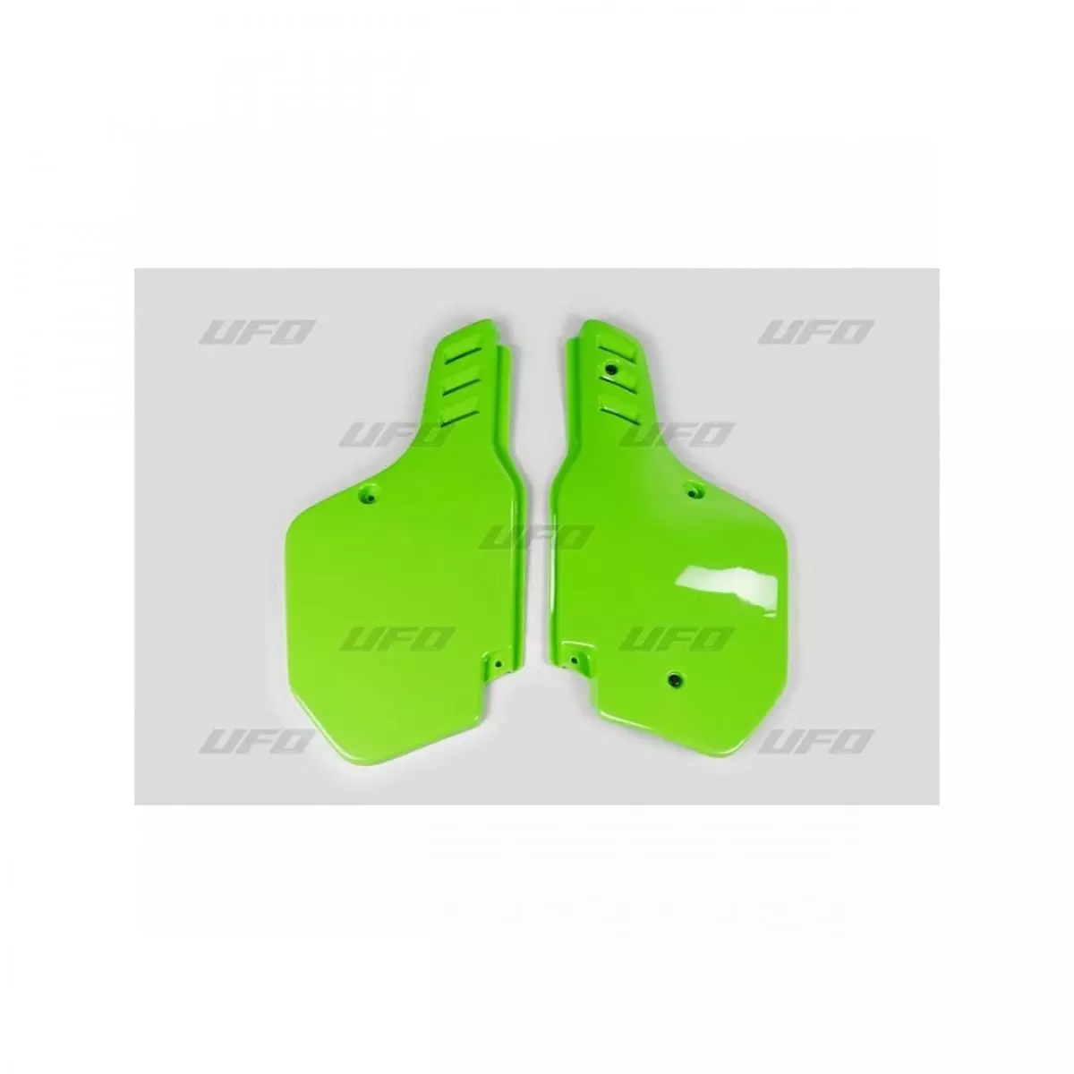 Plaques Latérales UFO Vert KX Kawasaki KX