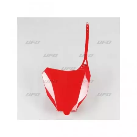 Plaque Numéro Frontale UFO Rouge Honda CRF450R/RX