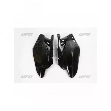 Plaques Latérales UFO Noir Yamaha YZ450F 78428920 - Carénage et protection UFO