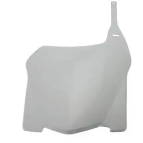 Plaque Numéro Frontale UFO Blanc Honda CRF250R/450R 78123210