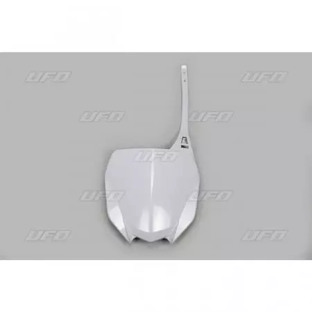 Plaque Numéro Frontale UFO Blanc Yamaha YZ450F