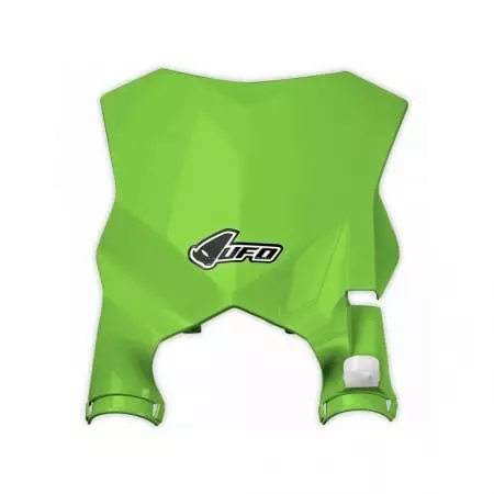 Plaque Numéro Frontale UFO stadium Vert Kawasaki KX250F/450F