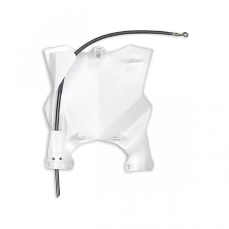 Plaque Numéro Frontale UFO stadium Blanc Kawasaki KX250F/450F