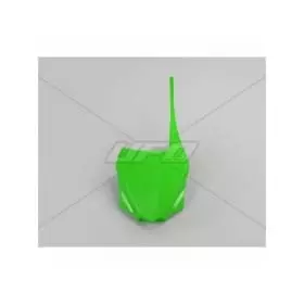 Plaque Numéro Frontale UFO Kawasaki KX85 Vert