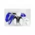 Kit Plastique UFO Couleur Origine Bleu/Blanc Yamaha YZ85 78444999