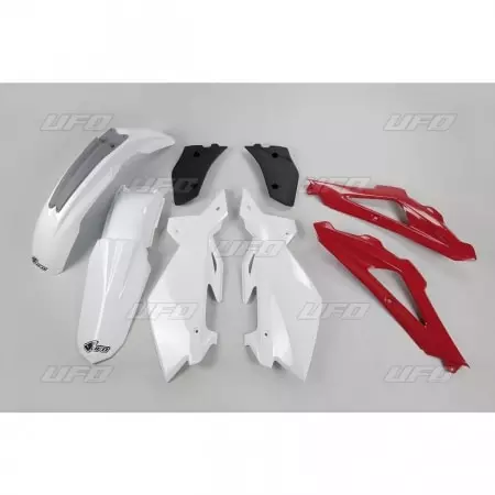 Kit Plastique UFO Couleur Origine Blanc/Rouge/Gris Husqvarna CR125/CR250