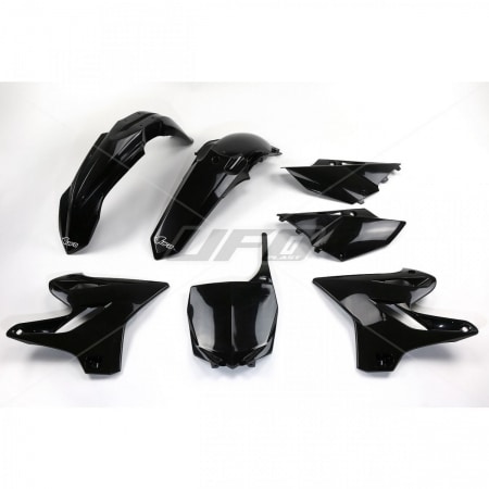 Kit Plastique UFO Noir Yamaha YZ125/250 - Carénage et protection UFO