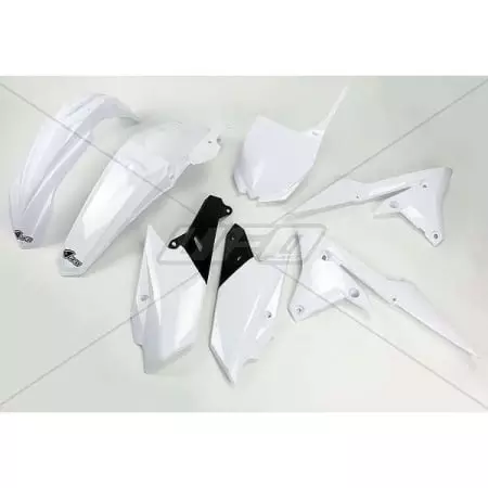 Kit Plastique UFO Blanc Yamaha YZ250F/450F