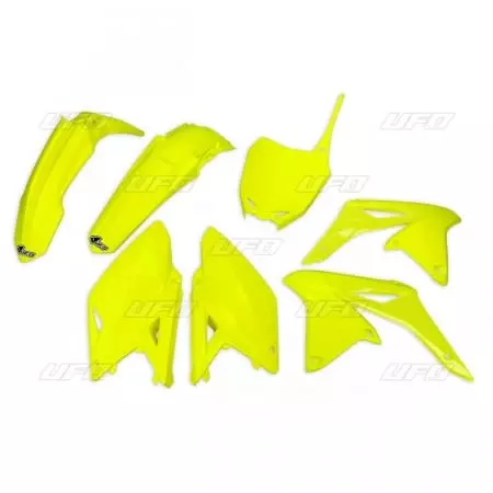 Kit Plastique UFO Jaune Fluo Suzuki RMZ250 78006565