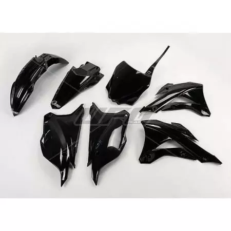 Kit Plastique UFO Noir Kawasaki KX85 78006220 - Carénage et protection UFO