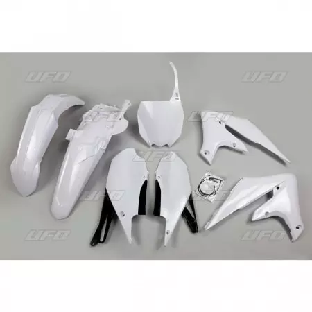 Kit Plastique UFO Blanc Yamaha YZ450F