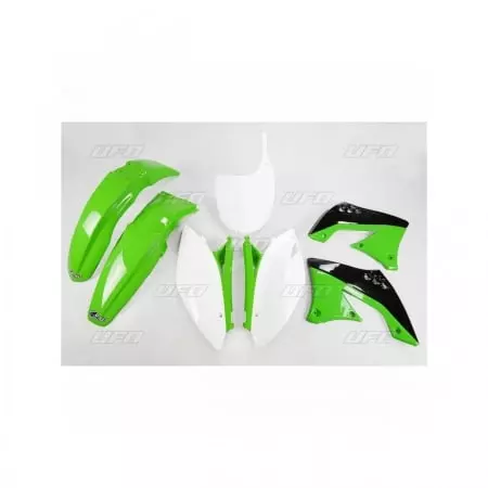 Kit Plastique UFO Couleur Origine Vert/Noir/Blanc Kawasaki KX450F 78244100