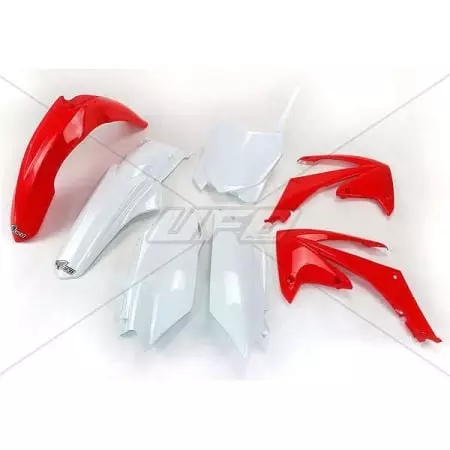 Kit Plastique UFO Couleur Origine Rouge/Blanc Honda CRF250R/450R 78144900