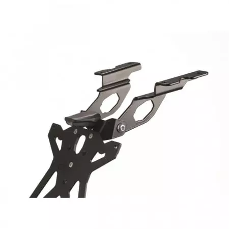 Support Plaque Lightech Réglable Noir Kawasaki ZX6R