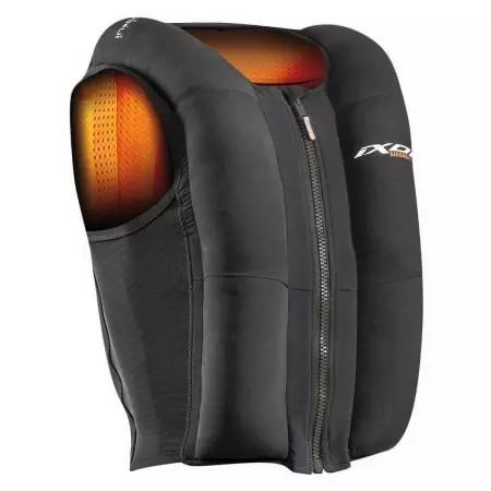 Gilet Airbag Ixon IX- In&Motion Noir Orange - Gilet airbag IXON