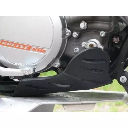Sabot GP AXP PHD Noir/Déco Orange KTM SX250 - Carénage et protection AXP
